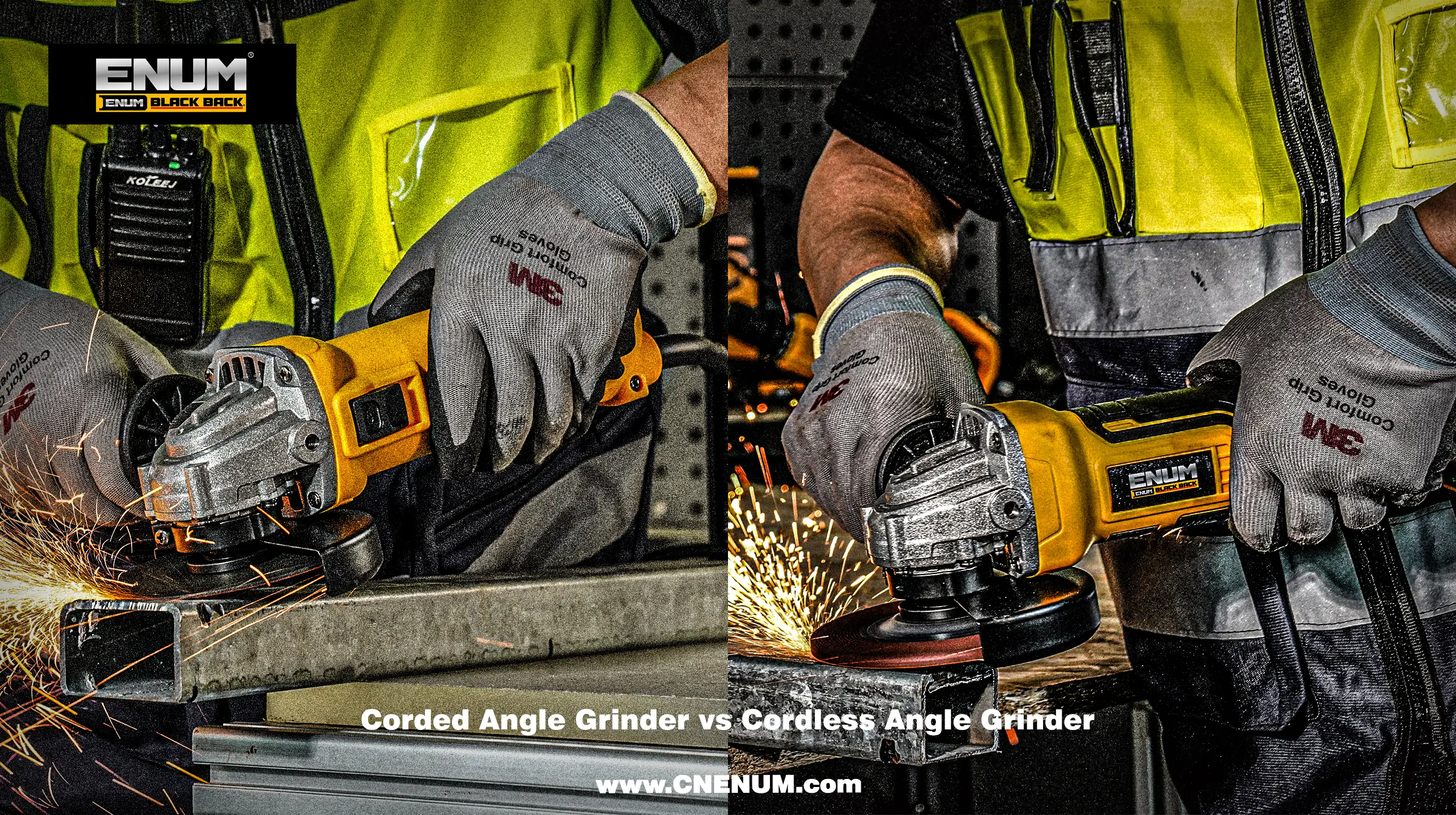 Angle Grinder Guide Corded vs. Cordless